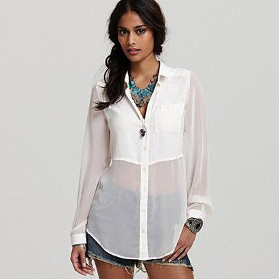 Free People best of both worlds shirt - size xs
