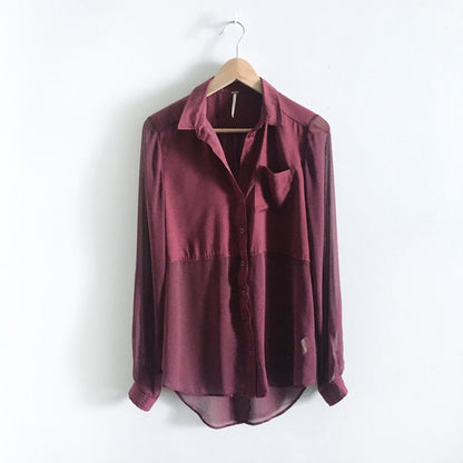 Free People best of both worlds shirt - size xs