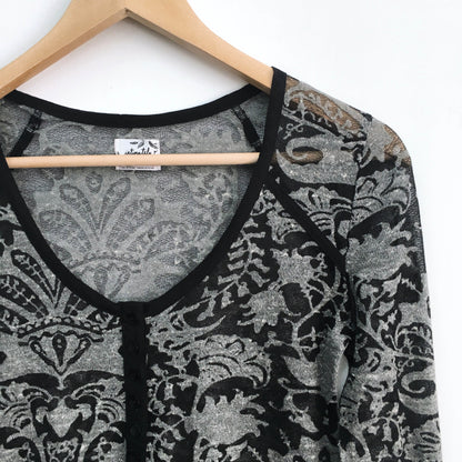 Intimately Free People burnout henley - size Small