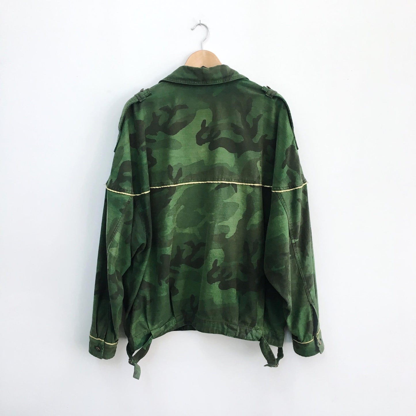 Free People Slouchy Military Jacket - size Large