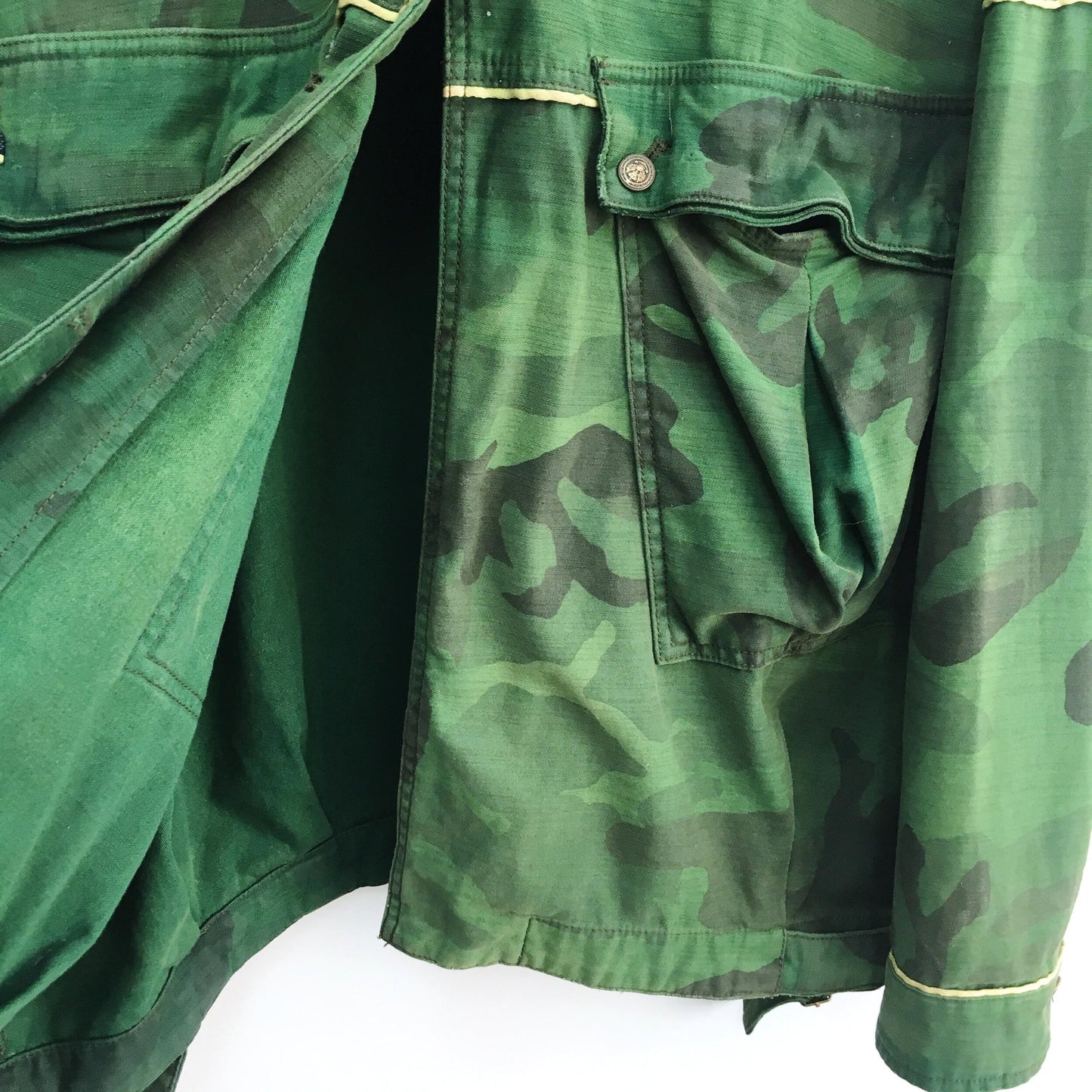 Free People Slouchy Military Jacket - size Large