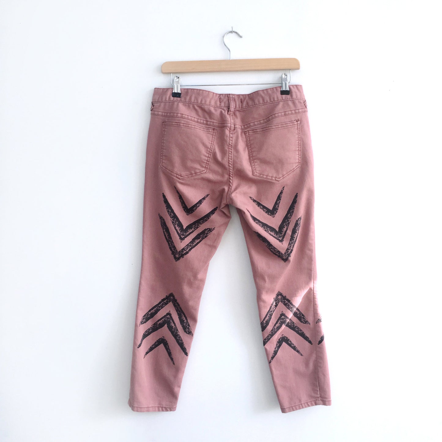 Free People Dotted Ikat Skinnies - size 30