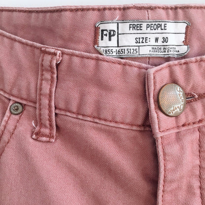 Free People Dotted Ikat Skinnies - size 30