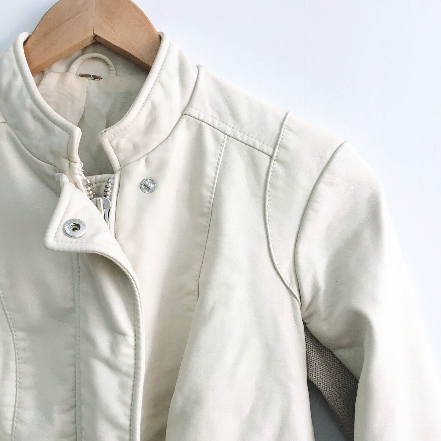 Free People Cool and Clean Vegan Moto Jacket - size xs