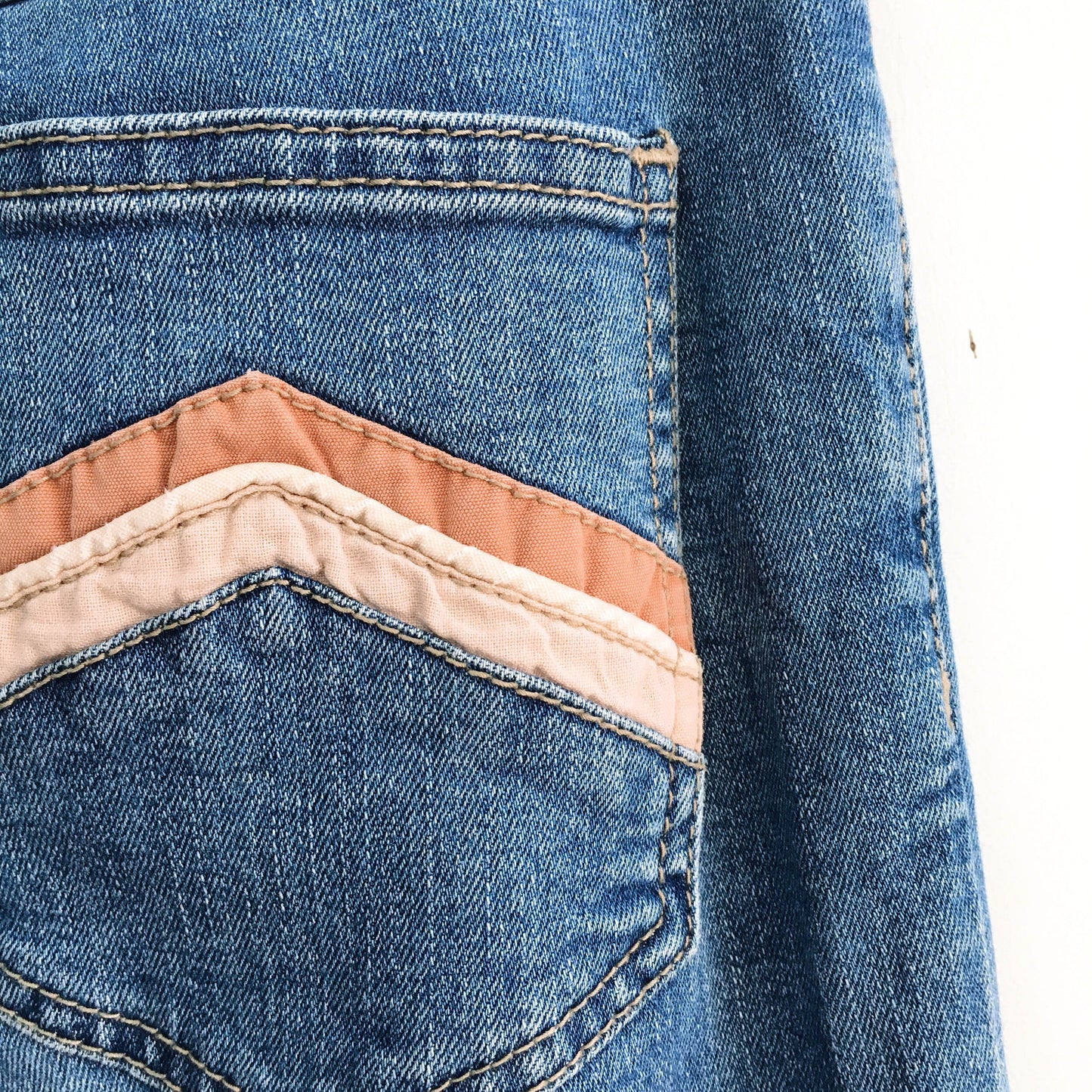 Free People LA Disco Pintuck Flare Jeans - size 27