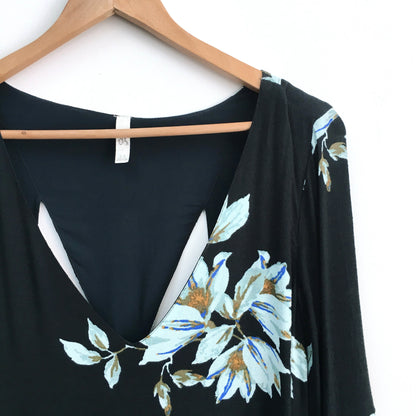 free people wanderer mini dress - size wmall