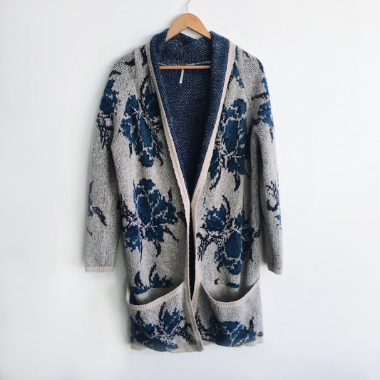 Free People Flower Power Cardigan - size Large