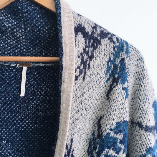 Free People Flower Power Cardigan - size Large