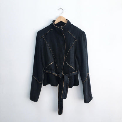 Free People Moto Jacket - size xs