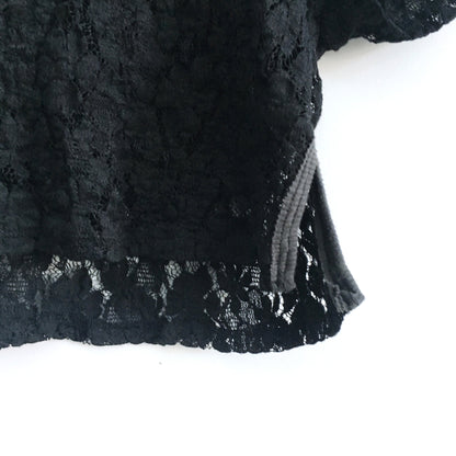 Free People stretch lace crop top - size xs