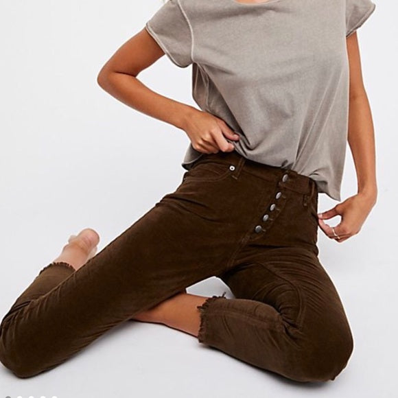 Free People Reagan Cords - size 27