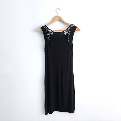 Free People Criss-Cross Shoulder Dress - size xs