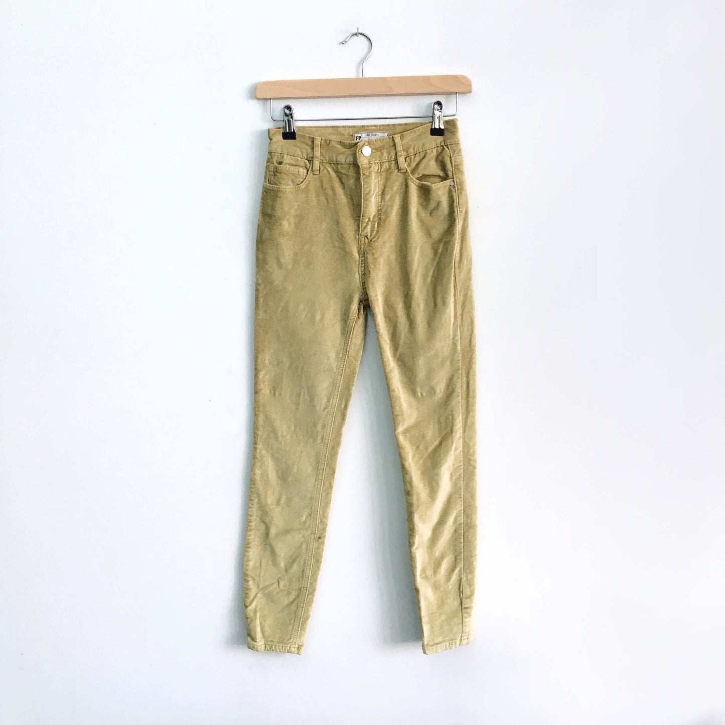 Free People Cyndi Velvet Skinny Jeans - size 25