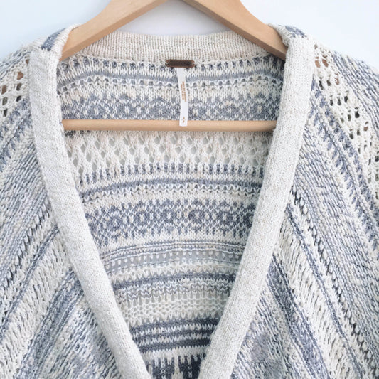 Free People Shark Bite Cardigan - size Small