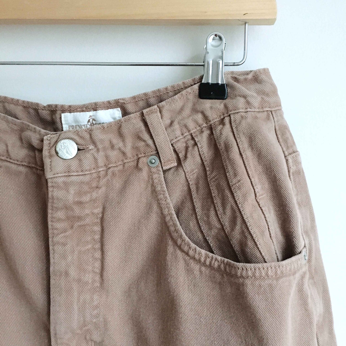 Vintage French Dressing high-waisted denim skirt - size 10