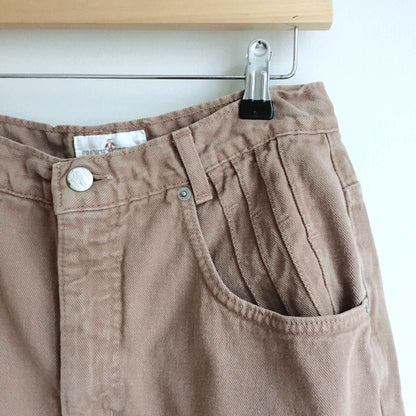 Vintage French Dressing high-waisted denim skirt - size 10