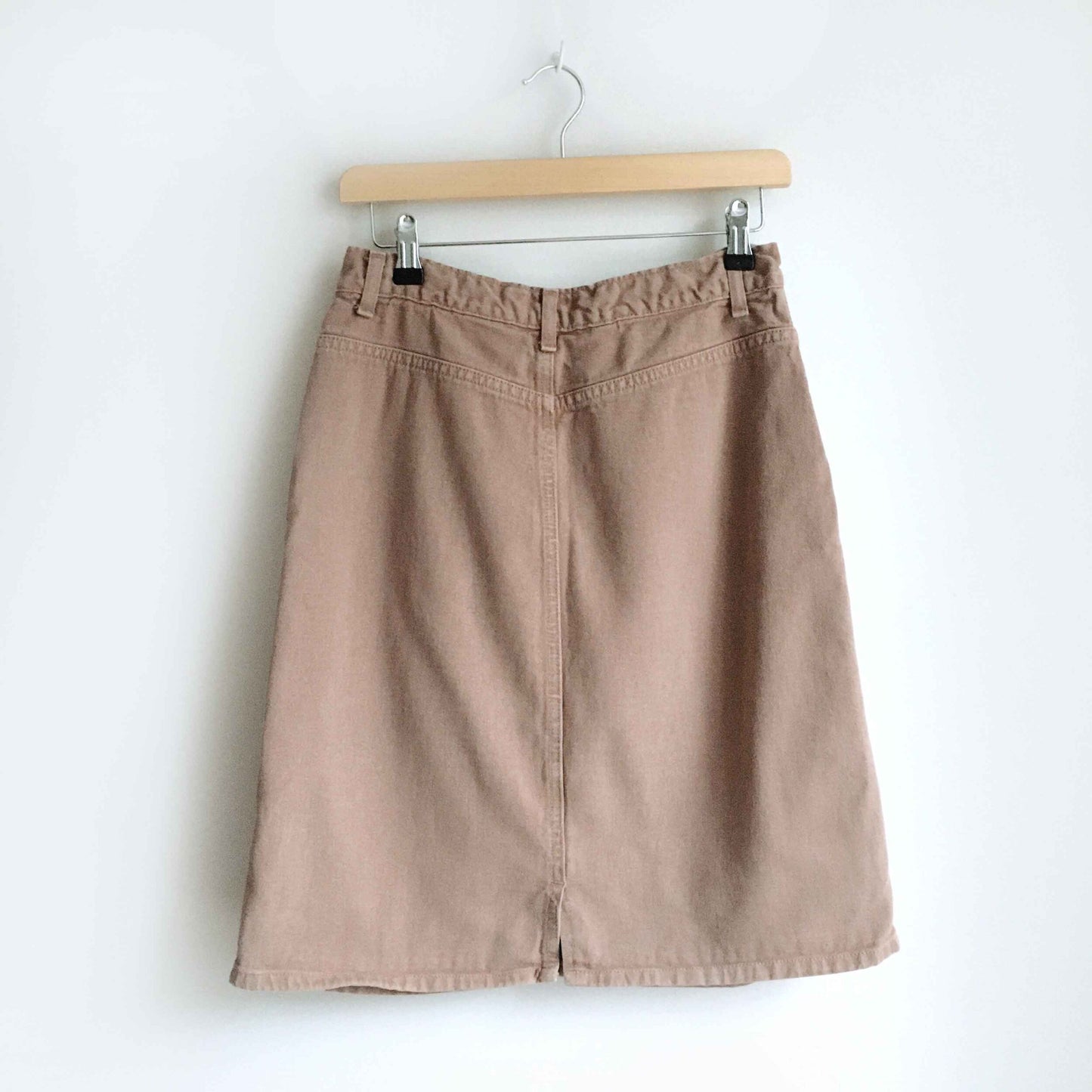 Vintage French Dressing high-waisted denim skirt - size 10