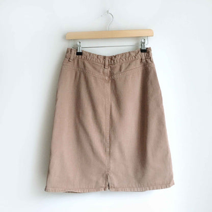 Vintage French Dressing high-waisted denim skirt - size 10