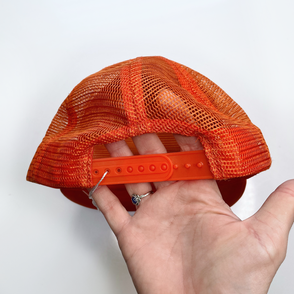 freshie orange trucker hat
