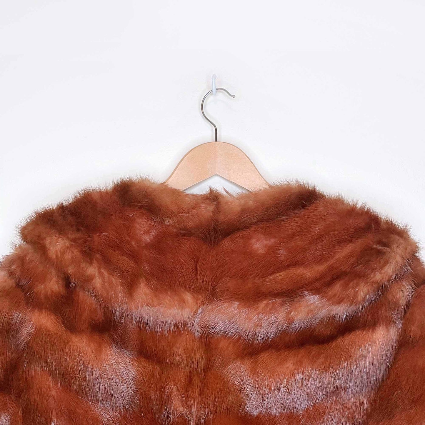 vintage 50's mink fur stole wedding cape