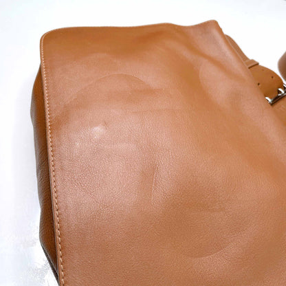 furla tan leather crossbody messenger bag