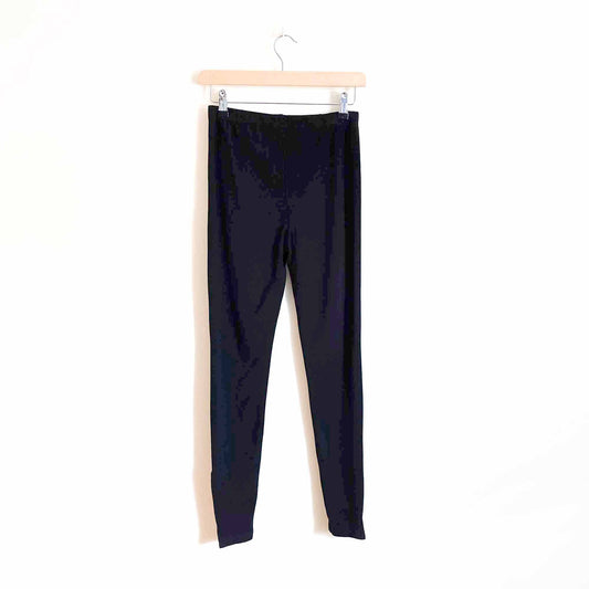 fylo ankle zip high rise leggings - size medium