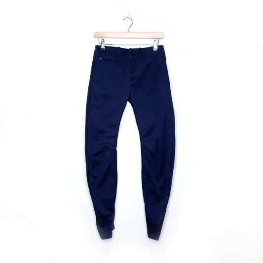 g star bronson mid rise slim chino's - size 27