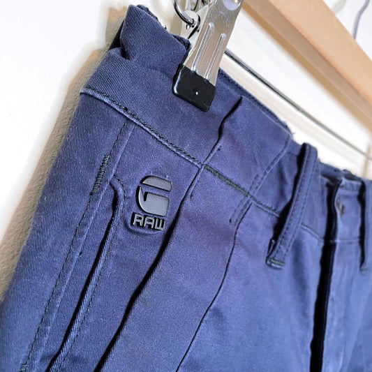 g star bronson mid rise slim chino's - size 27