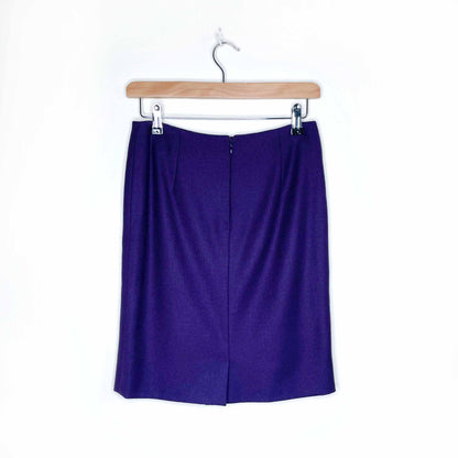 vintage 00s john galliano wool-blend skirt suit