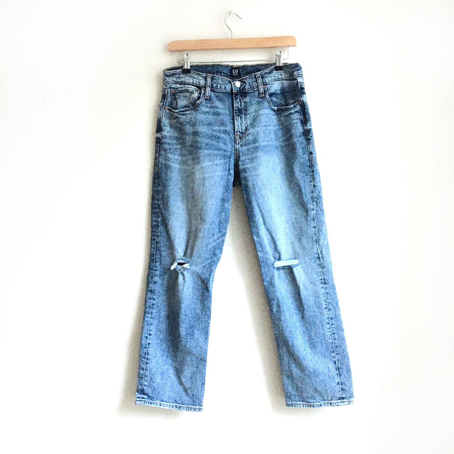 GAP high-rise cheeky straight jeans - size 31