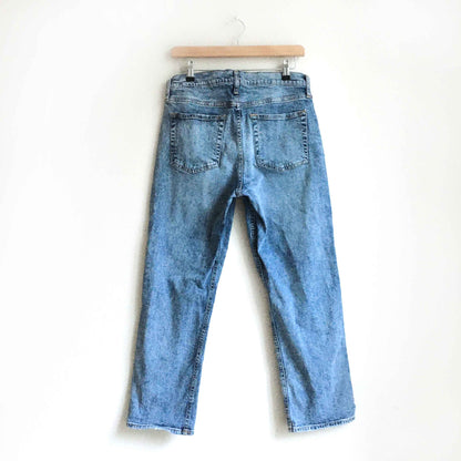 GAP high-rise cheeky straight jeans - size 31