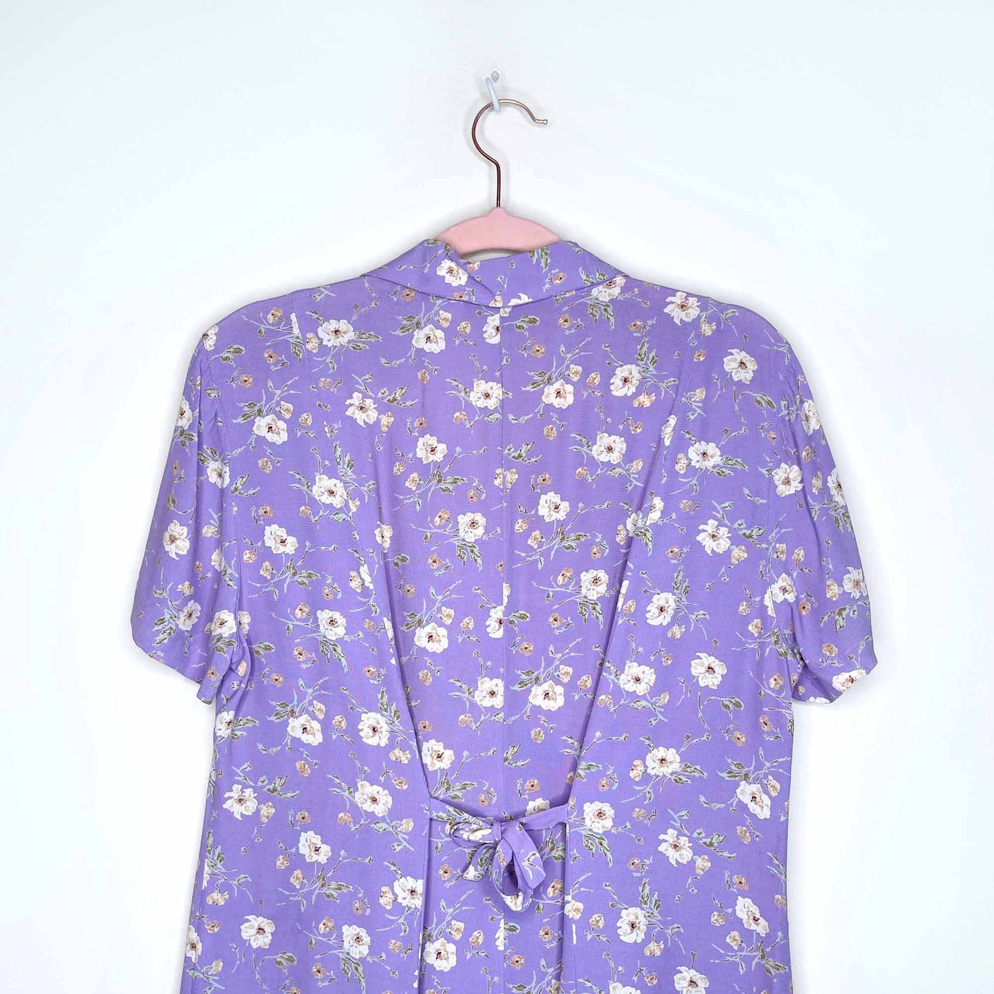 vintage 90's gap floral shirt dress - size small