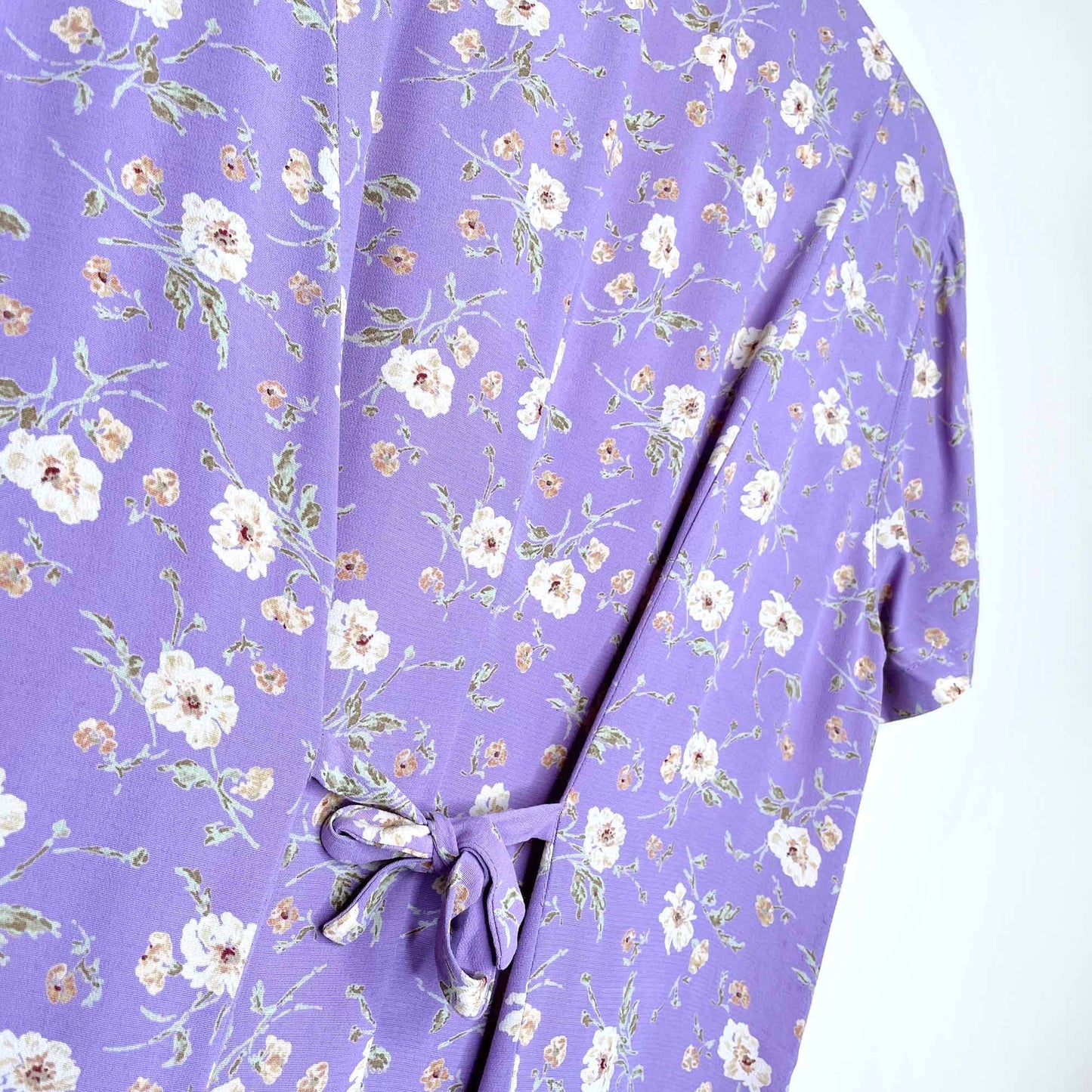 vintage 90's gap floral shirt dress - size small