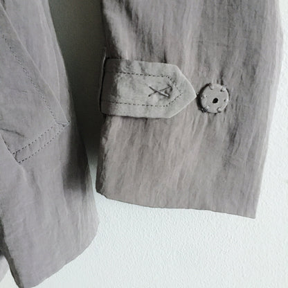 gap open waterfall belted trench - size xs