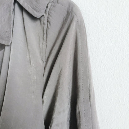 gap open waterfall belted trench - size xs