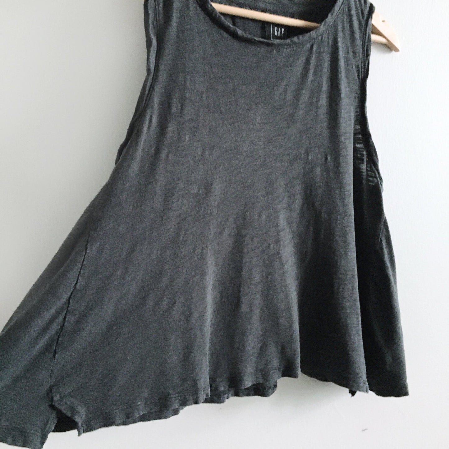 GAP marled high neck muscle slub tank - size Medium