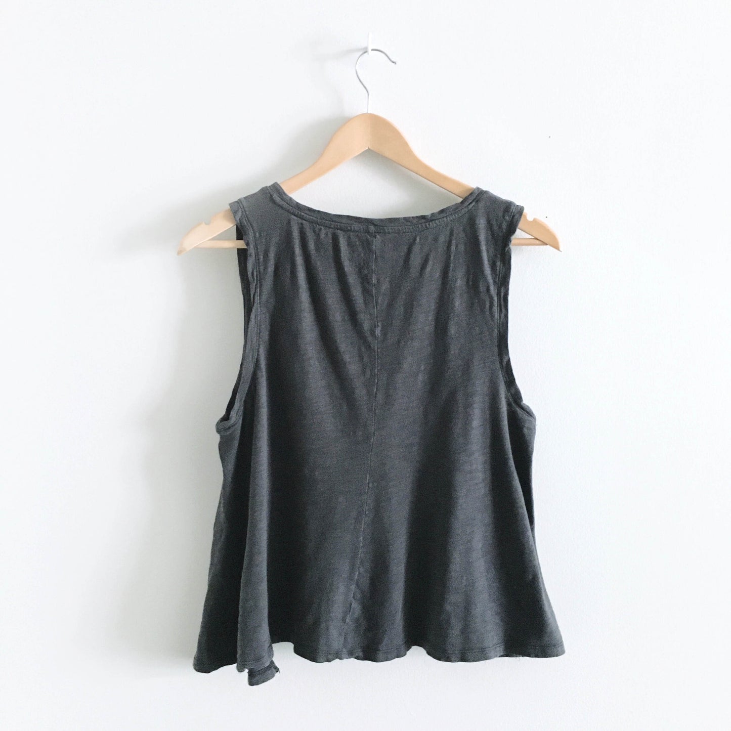 GAP marled high neck muscle slub tank - size Medium