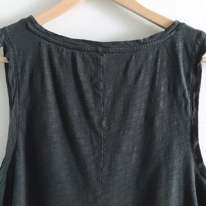 GAP marled high neck muscle slub tank - size Medium