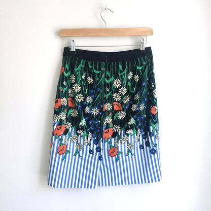 Postmark Anthropologie Vertical Garden skirt - size 0