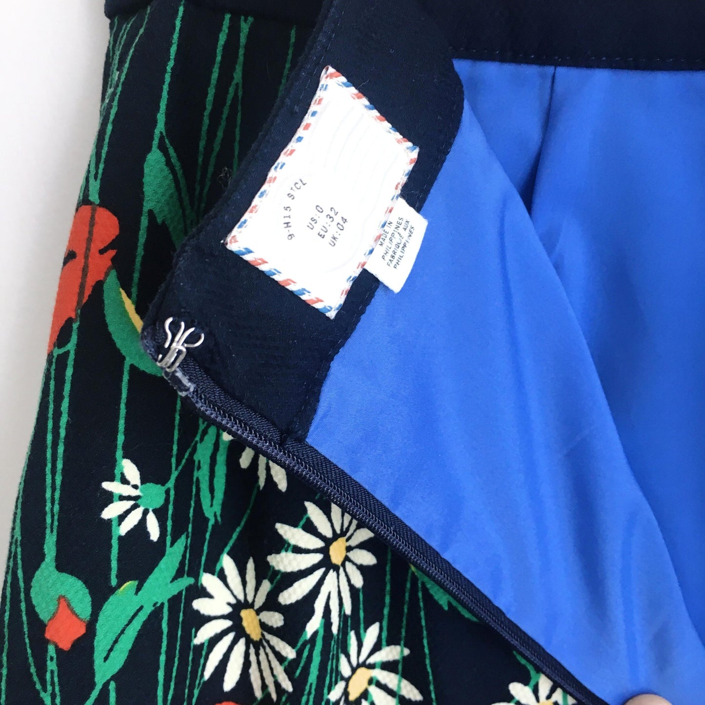 Postmark Anthropologie Vertical Garden skirt - size 0