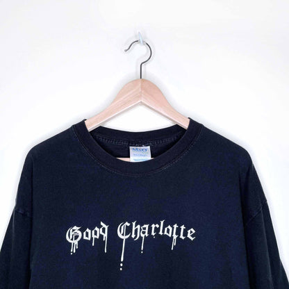 good charlotte boney hands tee - size xl