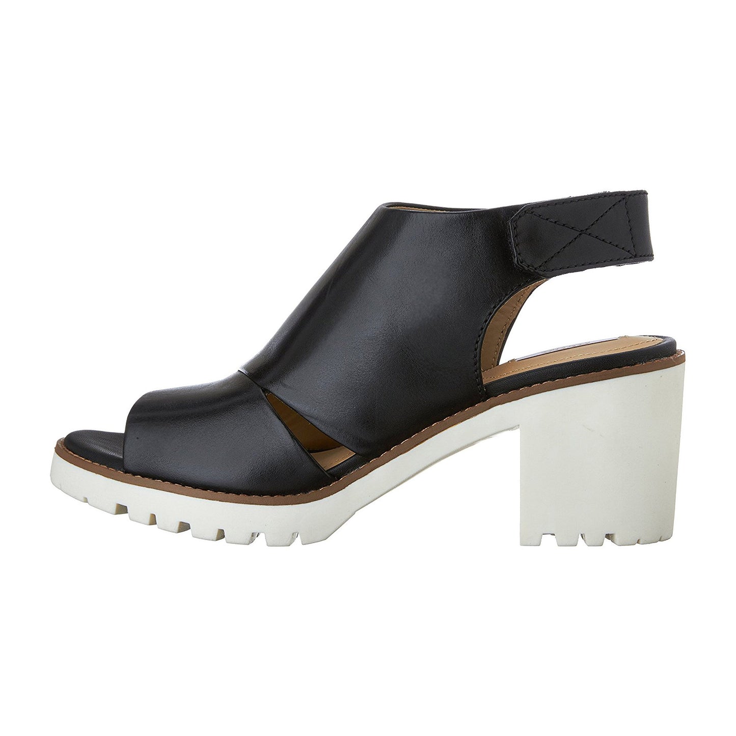 Geox Dovelyn Block Heel Sandals - size 38