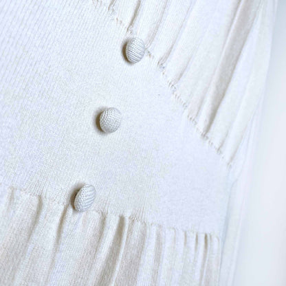 gg house accordion knit sweater dress - size medium