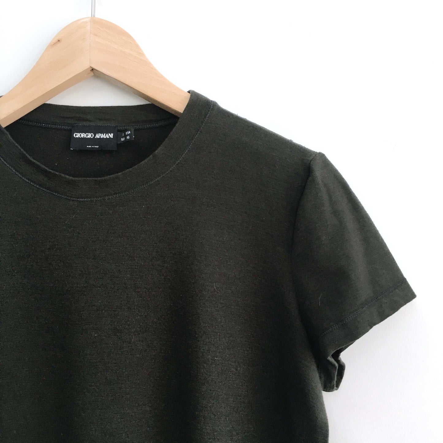 Giorgio Armani Cashmere tee - size Large