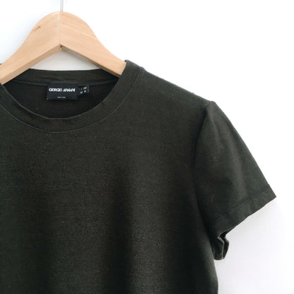 Giorgio Armani Cashmere tee - size Large