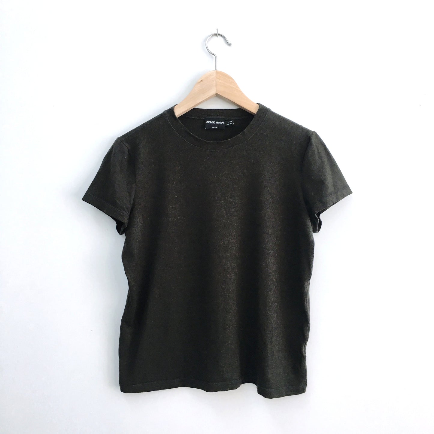 Giorgio Armani Cashmere tee - size Large