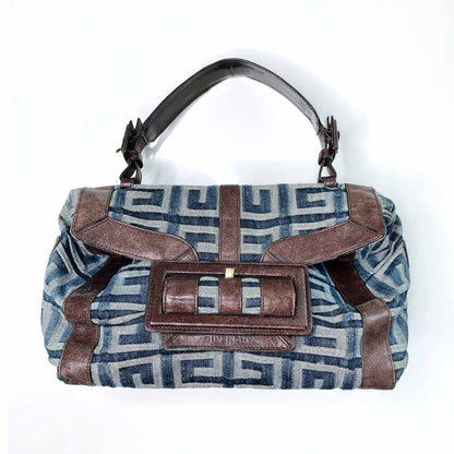 givenchy denim monogram handbag