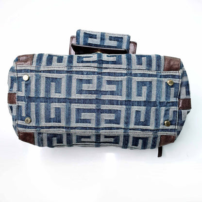 givenchy denim monogram handbag
