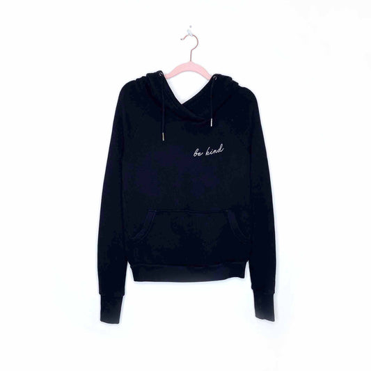 goodhYOUman be kind terry hooded sweatshirt - size small