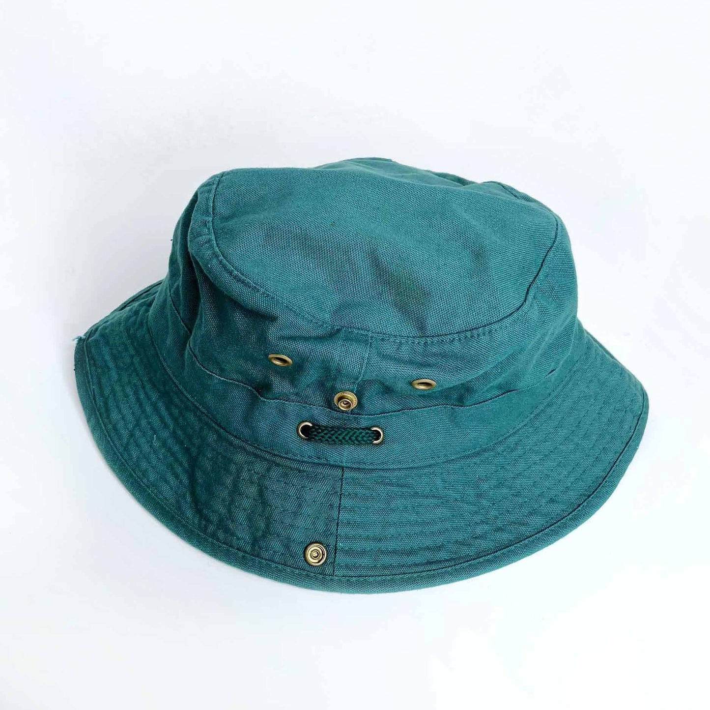 vintage kp cotton side snap outdoors bucket hat - o/s